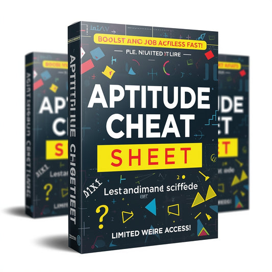 All-in-One Aptitude Cheat Sheet
