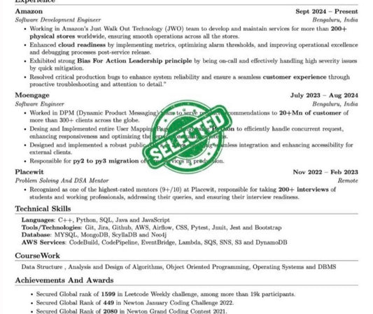 98+ ATS-Friendly Resume + Cover Letter & Email Template